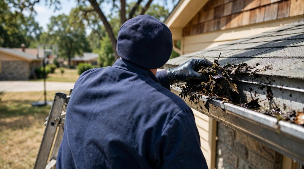 Gutter Cleaning in Wyckoff